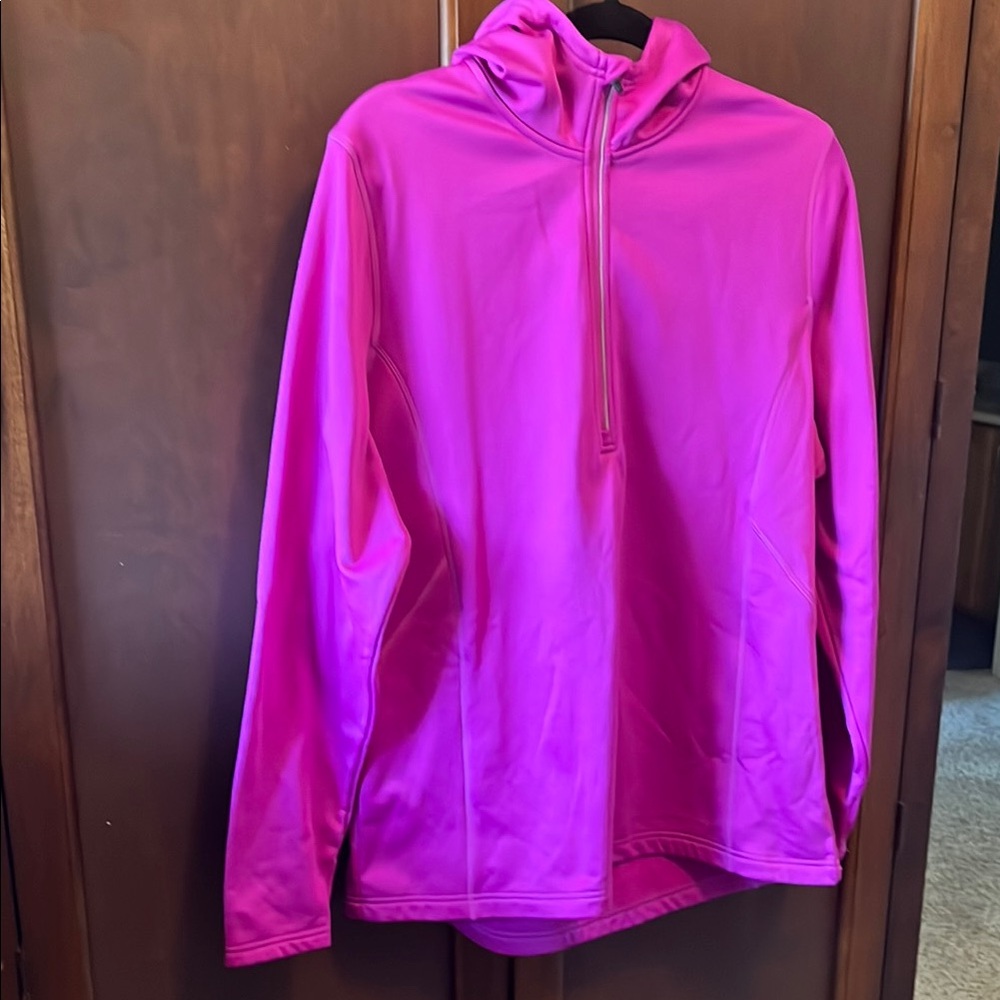 Champion Vibrant Pink Pullover Hoodie